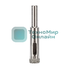 Сверло алмазное Kranz 10 мм, по керамике и стеклу