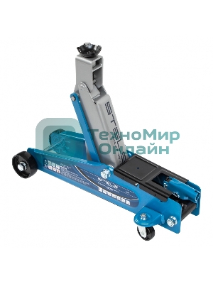 Домкрат гидравлический подкатной Stels высокий подъем, 3т SUV, 190-535 мм, в кейсе