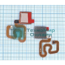 Шлейф со сканером отпечатка пальца для Xiaomi Redmi 5 золотой