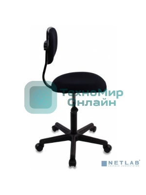 Кресло Бюрократ CH-1201NX черный, ткань, 100 кг