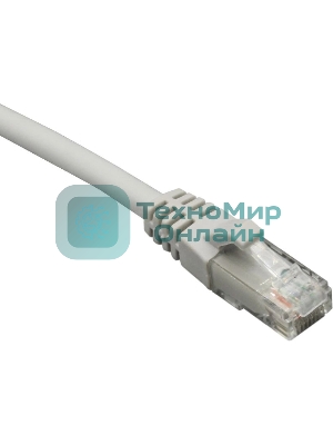 Патч-корд Suprlan 10-0168 UTP RJ-45 вил.-вилка RJ-45 Cat.6 2м серый LSZH