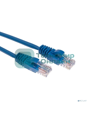 Патч-корд U/UTP Rexant cat.6, RJ45-RJ45, неэкранированный, 26AWG, LSZH, синий, 3 м