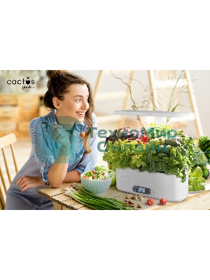 Гидропонная установка Cactus Garden 3л 24Вт черный (CS-LEDPOT-06)