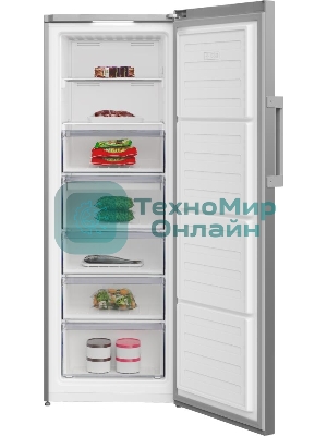 Морозильная камера Beko B3RFNK292G, темно-серый, 255л, 5 ящиков