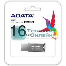 Флешка USB ADATA UV250 (AUV250-16G-RBK), 16Gb, USB 2.0, R/W 25/10, черный