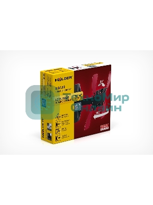 Кронштейн для телевизора Holder LCDS-5020 черный глянец 22