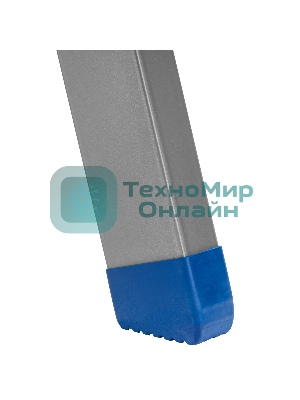 Стремянка двухсторонняя Сибртех 3 ст., сталь профиль, стальные ступени