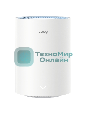 Бесшовный Mesh роутер Cudy M1200(3-Pack) AC1200 10/100BASE-TX белый (упак.:3шт)