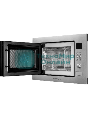 Встраиваемая микроволновая печь Kuppersberg HMW 635 X 25 л, High-Tech, 900 Вт, нерж. сталь