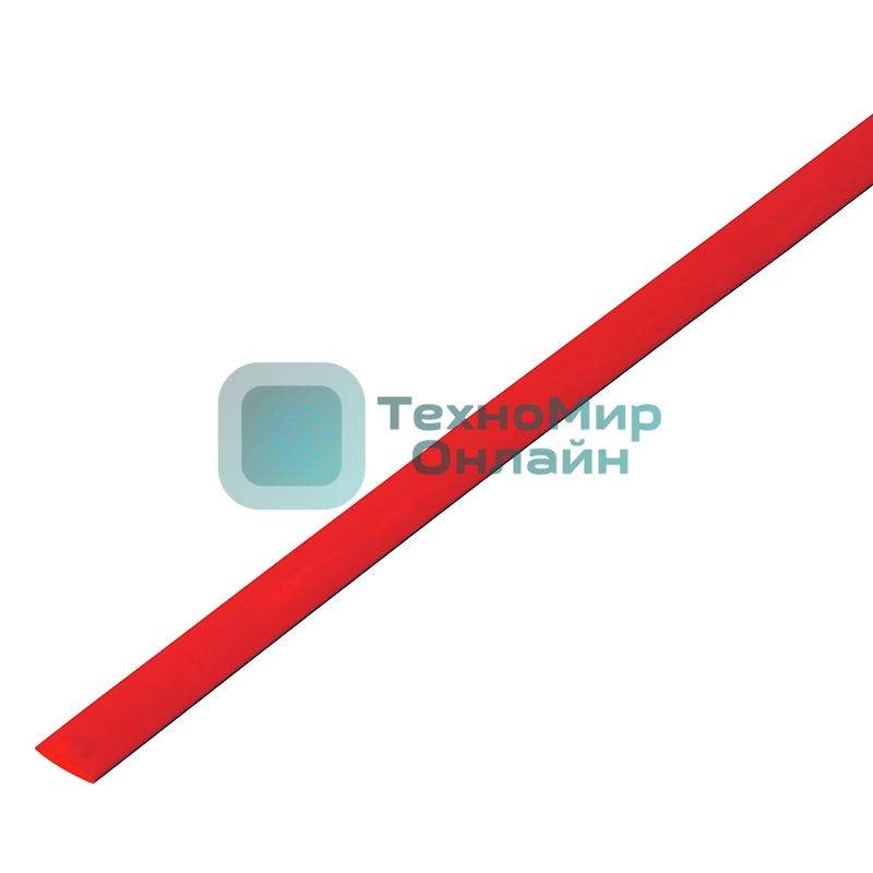 Термоусадочная трубка PROconnect 30/15 мм, красная, упаковка 10 шт. по 1 м