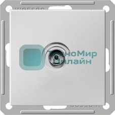 Механизм коннектора TV антены 1-м СП W59 оконечная без рамки бел. SchE RTS-151-1-86