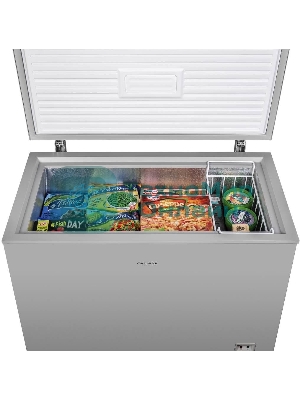 Морозильный ларь Maunfeld MFL200GR, серый, 200л