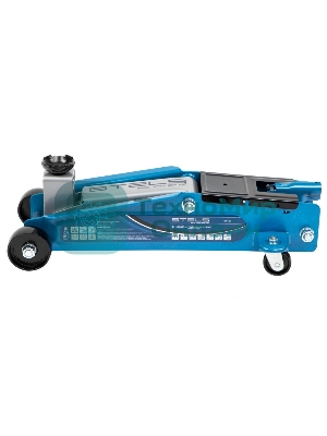 Домкрат гидравлический подкатной Stels высокий подъем, 3т SUV, 190-535 мм, в кейсе