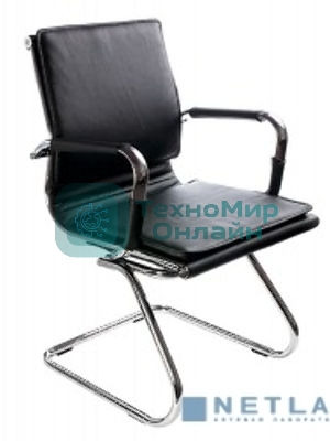 Кресло Бюрократ CH-993-Low-V черный, экокожа