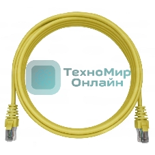 Патч-корд NTSS NTSS-PC-UTP-RJ45-5e-0.3-LSZH-YL NTSS-PC-UTP-RJ45-5E-0.3-LSZH UTP RJ-45 вил.-вилка RJ-45 cat.5e 0.3м желтый LSZH (уп.:1шт)