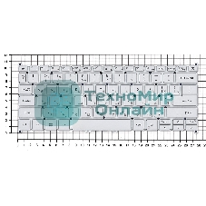 Клавиатура для ноутбука Acer Swift 3 SF313-51 серебристая с подсветкой