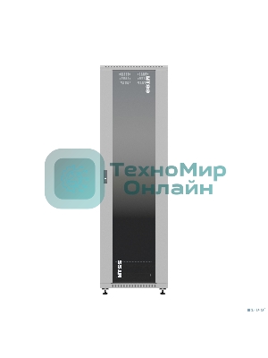 Шкаф серверный NTSS Премиум (NTSS-R22U60100GS) напольный 22U 600x1000мм пер.дв.стекл металл 900кг серый IP20 сталь