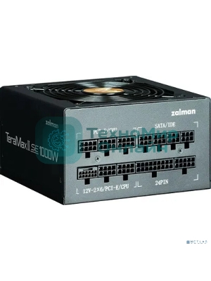 Блок питания Zalman ZM1000-TMX2SE, 1000W, ATX12V v3.1, APFC, 12cm Fan, 80 PLUS Gold Gen5.1, Full Modular, Retail