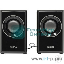 Акустическая система Dialog AST-15UP черный 2х3W RMS, активные