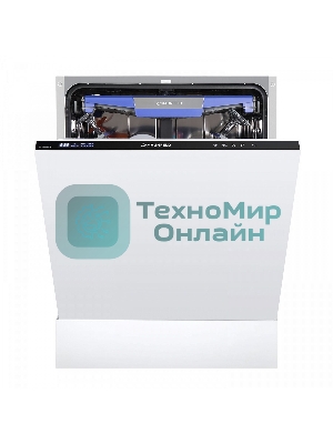 Встраиваемая посудомоечная машина Maunfeld MLP-12IMR, черный, 59.8 см, 14 компл., 44 дБ, класс A++