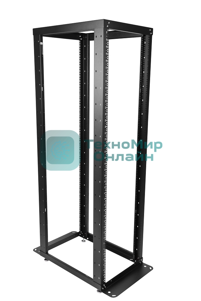 Стойка телекоммуникационная серверная ЦМО 33U, глубина 1000 мм,цвет черный (СТК-С-33.2.1000-9005) (2 коробки)