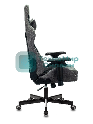 Кресло Бюрократ VIKING 7 KNIGHT B FABRIC черный, ткань, 120 кг, механизм качания