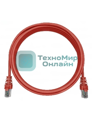 Патч-корд NTSS NTSS-PC-UTP-RJ45-5e-0.3-LSZH-RD NTSS-PC-UTP-RJ45-5E-0.3-LSZH UTP RJ-45 вил.-вилка RJ-45 cat.5e 0.3м красный LSZH (уп.:1шт)
