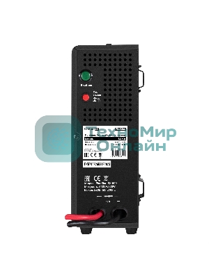 Источник бесперебойного питания (инвертор, синус, для котла, настенный) ExeGate FineSine SX-500.LCD.AVR.2SH 500VA/300W, чистая синусоида, цветной LCD-дисплей, AVR, 2*Schuko, линейно-интерактивный, внешняя батарея 12В до 200Ач (поставляется отдельно), крепление настенное/универсальное, черный