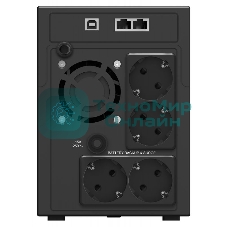 Источник бесперебойного питания Ippon Smart Power Pro II Euro 1200 720Вт 1200ВА черный