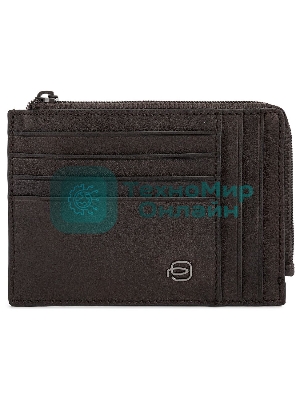 Картхолдер Piquadro Black Square PU1243B3R/TM темно-коричневый, натуральная кожа