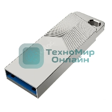 Флешка USB Netac UM1 (NT03UM1N-128G-32PN), 128Gb, USB 3.2, R/W 150/45, серебристый