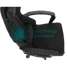 Кресло Zombie Carry черный, экокожа, подголовник