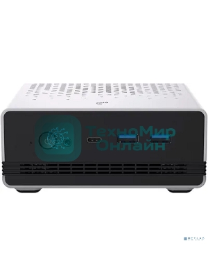 Неттоп Acer Gadget E10 ERBox 1 Ryzen 7 6800H (3.2) 16Gb SSD512Gb 680M Windows 11 Pro 2xGbitEth WiFi BT 120W черный/белый