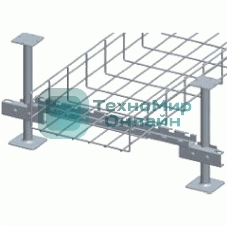 Комплект крепления к опорам фальш-пола 600мм