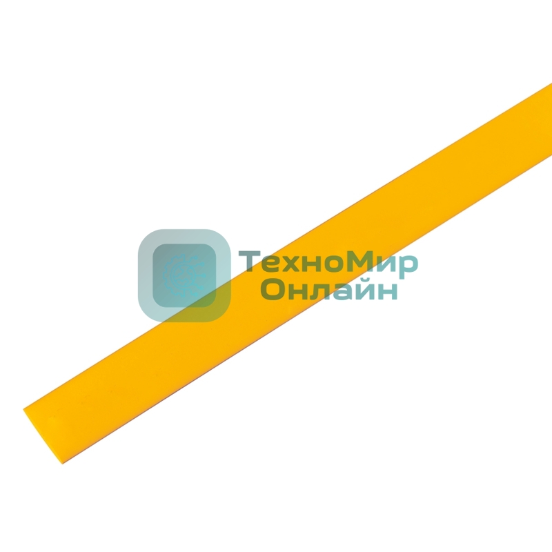 Термоусадочная трубка PROconnect 30/15 мм, желтая, упаковка 10 шт. по 1 м
