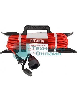 Удлинитель силовой на раме, СУ-2х1-20/1 (IP44) Ресанта