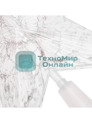 Светодиодная фигура на елку Neon-night Звезда 22см, цвет свечения теплый белый, постоянное свечение, 230В