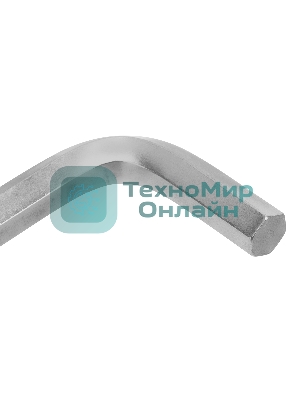 Набор ключей Сибртех имбусовых HEX, 1,5-10 мм, 45x, закаленные, 9 шт., удлиненные, никель.