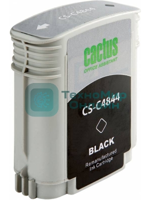 Картридж струйный Cactus CS-C4844 черный (72 мл) для №10 HP 2000/2500/1000/1100/1200