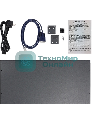 Коммутатор ORIGO Managed L2 Switch 24x1000Base-T PoE, 2x1000Base-X SFP, 2xCombo 1000Base-T/SFP, PoE Budget 250W, RJ45 Console, 19