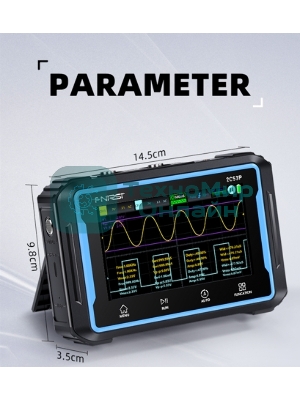 Планшетный осциллограф 3 в 1 FNIRSI 2C53P
