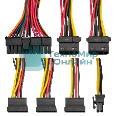 Компьютерный корпус Minitower ExeGate BAA-403U2-UNS350 (mATX, БП UNS350 с вент. 12см, 1*USB/2*USB 3.0, HD Audio, черный)