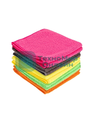 Микрофибра автомобильная Rexant 30х30 см, 200 гр/м2, 10 шт.