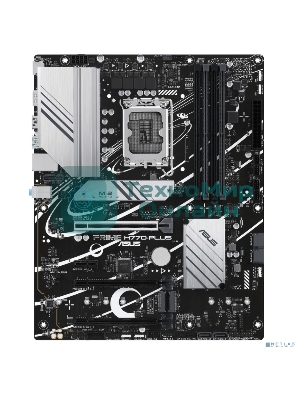 Материнская плата ASUS PRIME H770-PLUS, LGA 1700, Intel H770, 4xDDR5, 4xSATA, 3xM.2 PCIe 4.0 x4, 1xPCIe 5.0 x16, 2xPCIe 4.0 x4, 1xHDMI, 1xDP, 1xUSB-C 3.2 Gen 2, 2xUSB 3.2 Gen 2, 3xUSB 3.2 Gen 1, 1x 2.5Gb LAN, 3x3.5 мм, 7.1, ATX