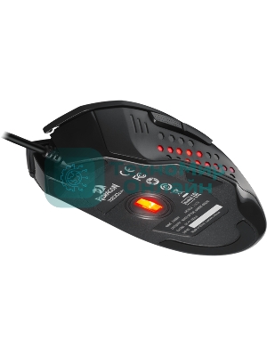 Мышь проводная Redragon Gainer черный, 3200 dpi, USB, кнопки - 6