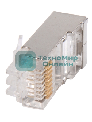 Разъем для кабеля RJ45 FTP кат. 5e GENERICA ITK CS3-1C5EF-G
