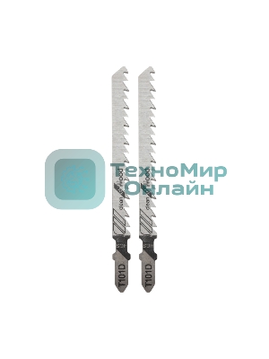 Пилка для электролобзика Kranz 100 мм 6 з/д 6-60 мм T101D (2 шт./уп.) (дерево)