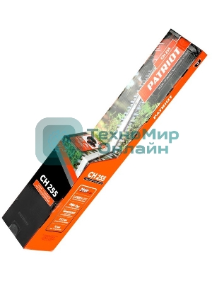 Хедж-триммер аккумуляторный PATRIOT СН 255 21В UES, max 14мм, ширина лезвий 510мм (без аккумулятора и зарядного устройства)