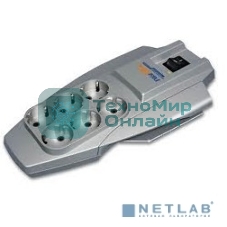 Сетевой фильтр Pilot X-Pro 1.8 м (6 розеток) серый (коробка)