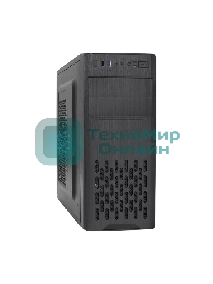 Компьютерный корпус Miditower ExeGate CP-606U (ATX, без БП, 1хUSB/1хUSB 3.0, аудио)